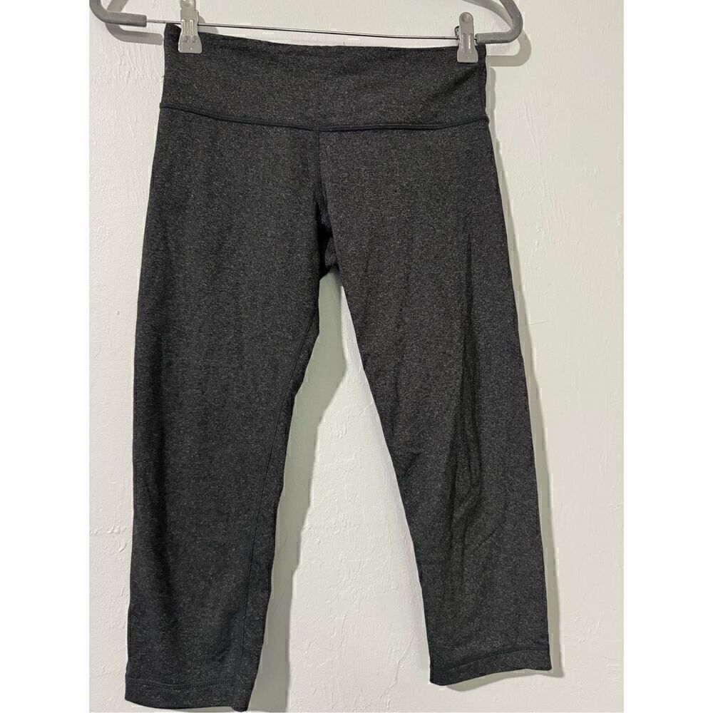 Lululemon Dark Gray capri cropped 6
